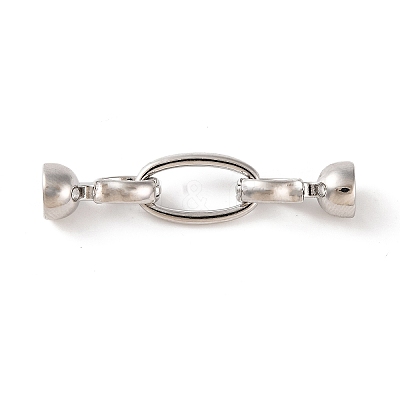 Brass Fold Over Clasps KK-U016-21P-1