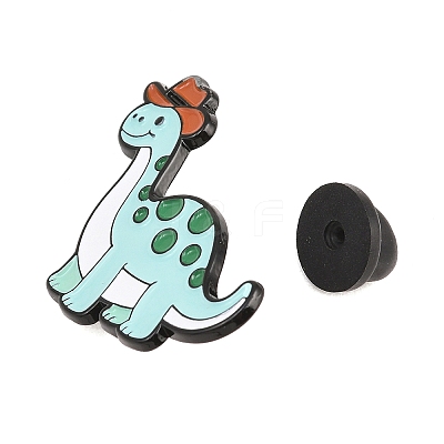 Cowboy Dinosaur Alloy Enamel Pins JEWB-G046-04A-1