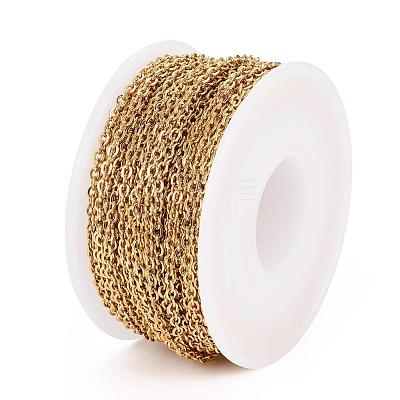 Ion Plating(IP) 304 Stainless Steel Cable Chains CHS-H017-02G-10M-1