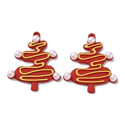 Spray Painted Alloy Pendants PALLOY-M215-13B-02-1