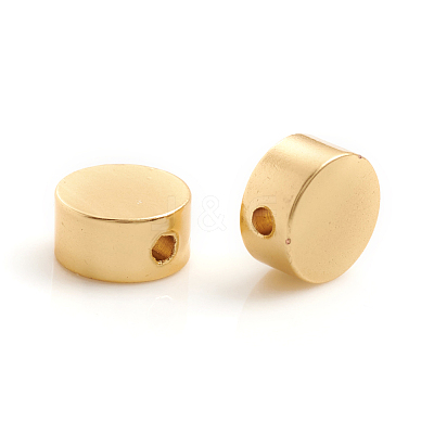 Matte Style Brass Beads KK-L155-19MG-1