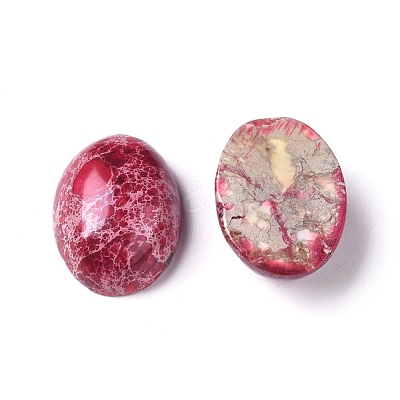 Synthetic Imperial Jasper Cabochons G-D0006-G02-15-1