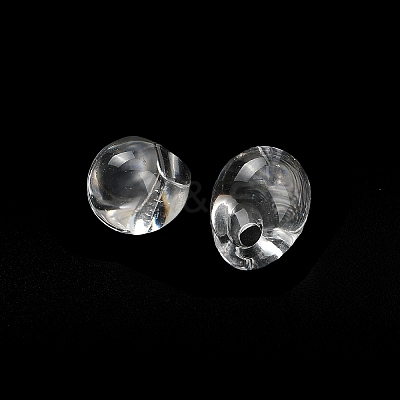 Imitation Crystal Transparent Acrylic Beads TACR-K005-01B-1