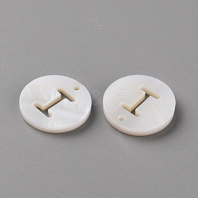 Natural Freshwater Shell Pendants LS-SHEL-Q311-008I-1
