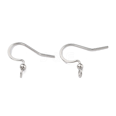 Tarnish Resistant 316 Surgical Stainless Steel Earring Hooks STAS-K274-10P-1