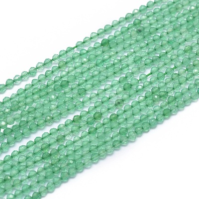 Natural Dyed & Heated Green Onyx Agate Beads Strands G-G792-41-1