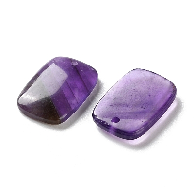 Natural Amethyst Pendants G-B123-06C-1