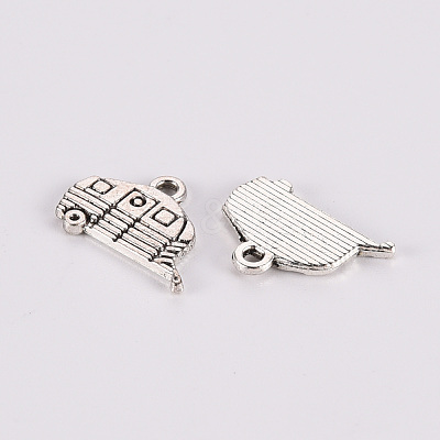 Tibetan Style Alloy Charms TIBE-N010-57AS-RS-1