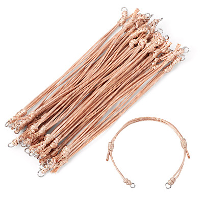 20Pcs Adjustable Korean Waxed Polyester Cord Bracelet Making BJEW-TAC0051-06-1