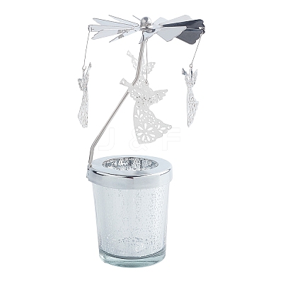 Thermal Rotating Candle Holder AJEW-WH0152-19P-1
