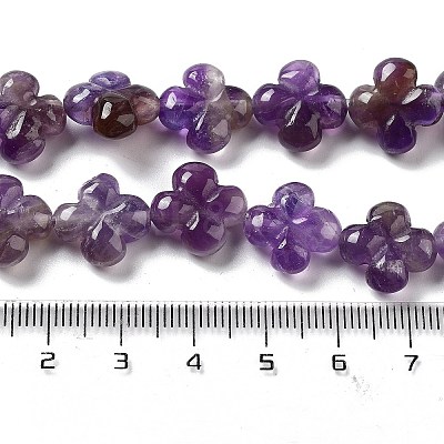 Natural Amethyst Beads Strands G-P520-A07-01-1