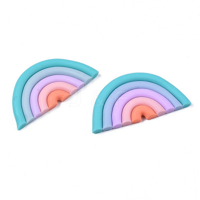 Handmade Polymer Clay Cabochons CLAY-N010-030-04-1