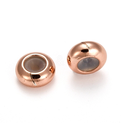 Brass Beads X-KK-K197-B-15RG-1