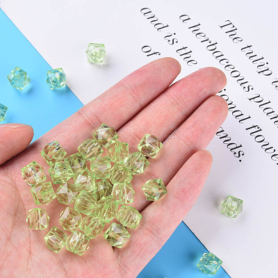 Transparent Acrylic Beads MACR-S373-51B-B10-1