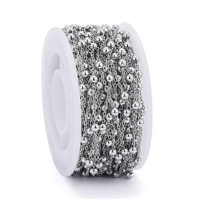 Tarnish Resistant 304 Stainless Steel Cable Chains CHS-F013-04P-1