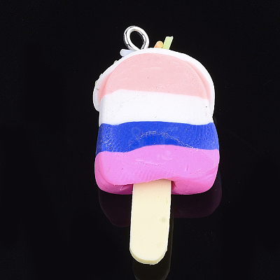 Handmade Polymer Clay Pendants CLAY-S091-06B-1