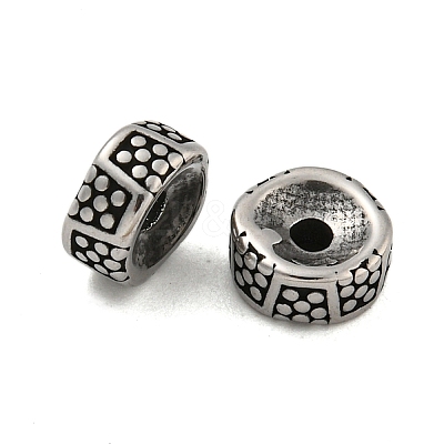 Column 304 Stainless Steel Beads STAS-E214-09AS-02-1