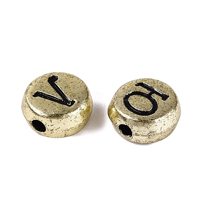 Plating Acrylic Beads PACR-Q010-03AG-1