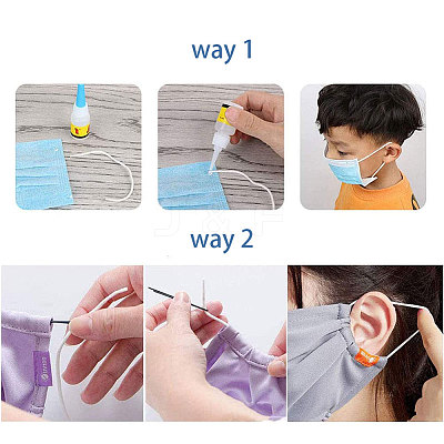 Flat Nylon Elastic Band for Mouth Cover Ear Loop OCOR-GF0001-01-1
