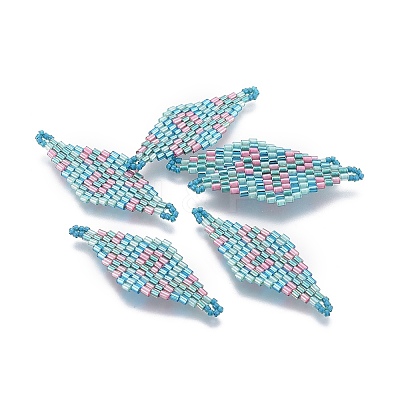 MIYUKI & TOHO Handmade Japanese Seed Beads Links SEED-E004-M03-1