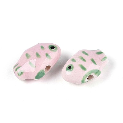 Handmade Porcelain Beads PORC-N009-07C-1