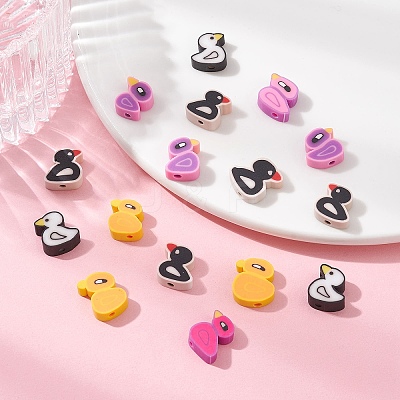 Handmade Polymer Clay Beads CLAY-CJ0001-76-1
