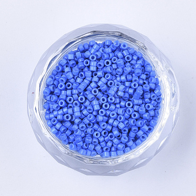 Baking Paint Cylinder Seed Beads SEED-Q036-02A-D01-1
