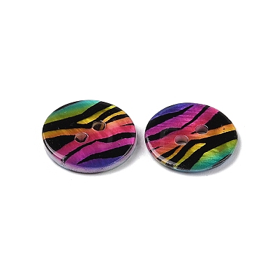 2-Hole Freshwater Shell Buttons SHEL-A004-01A-1
