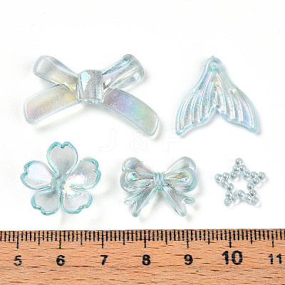 Transparent Acrylic Beads OACR-N137-73D-1