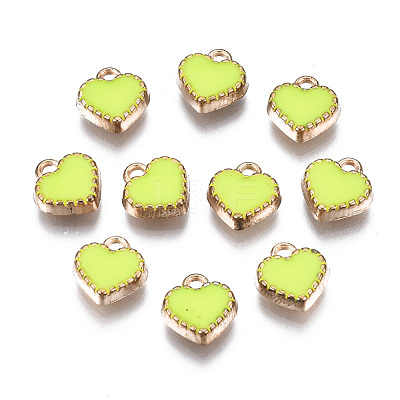 Alloy Enamel Charms ENAM-Q033-51K-1