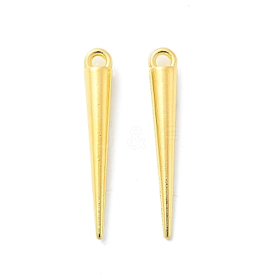 Tibetan Style Alloy Spike Pendants TIBEP-A16461-G-RS-1