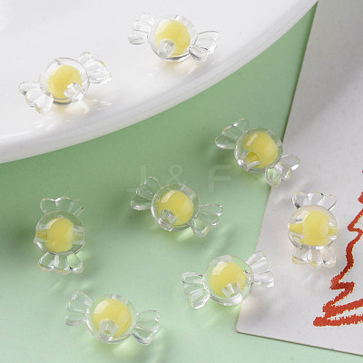 Transparent Acrylic Beads LS-TACR-S152-03A-SS2105-1