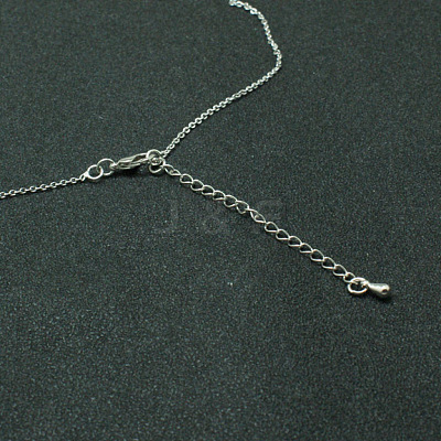 Brass Chain Necklaces MAK-F013-06P-1