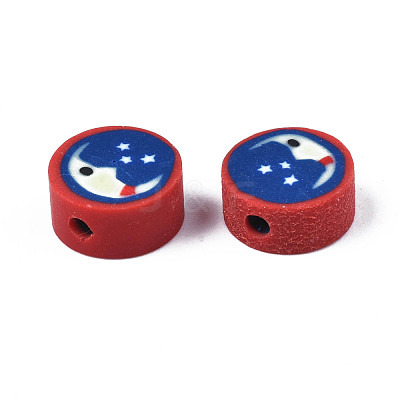 Handmade Polymer Clay Beads CLAY-N009-036-1