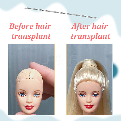 2 Bags Stainless Steel Doll Hair Rerooting Tool TOOL-GA0002-06A-1