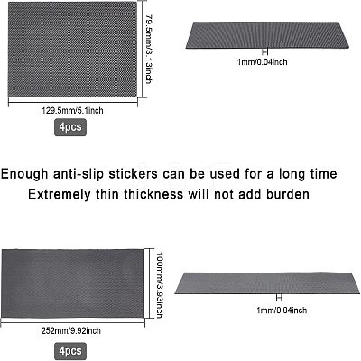 8Pcs 2 Style Shoe Sole Repair FIND-CA0006-84-1