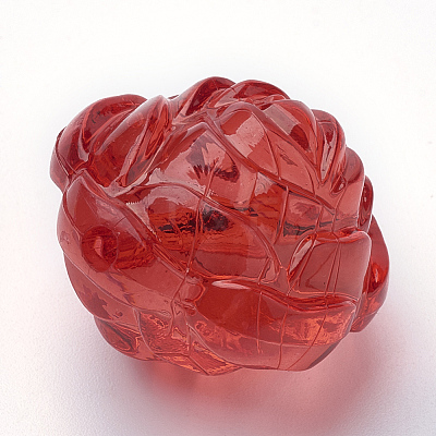 Transparent Acrylic Beads X-TACR-T002-20-1