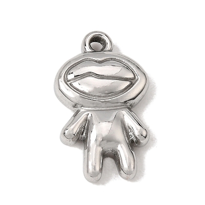 304 Stainless Steel Pendants SA-CBA9B1E-22P-1