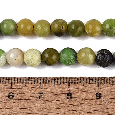 Natural Serpentine Beads Strands G-Q616-07B-1