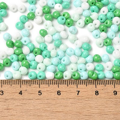 6/0 Opaque Baking Paint Glass Seed Beads X1-SEED-M012-02A-27-1