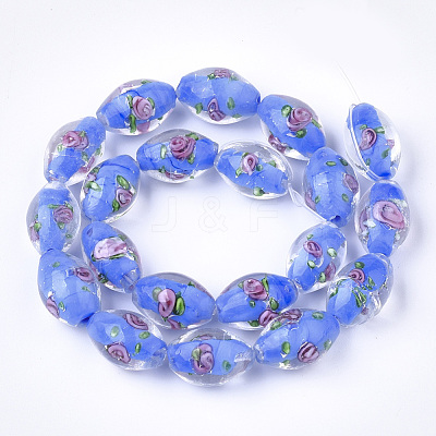 Handmade Lampwork Beads X-LAMP-Q030-03-1