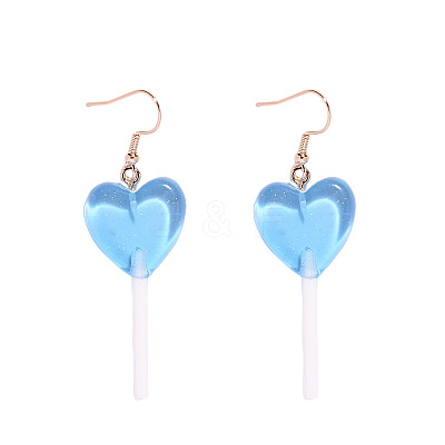 Stainless Steel Plastic Dangle Earrings FS-WG9C83A-03-1