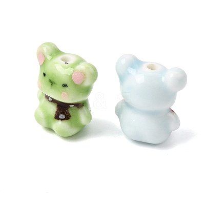 Printed Handmade Porcelain Beads PR-CBA64B6-07-1