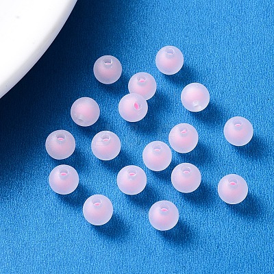 Transparent Acrylic Beads TACR-YW0001-02F-1