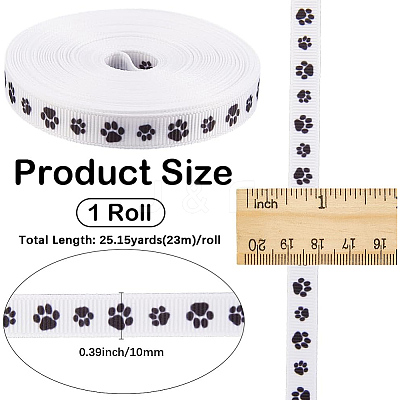 Polyester Grosgrain Ribbons OCOR-WH20002-63A-1