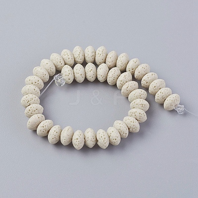 Natural Lava Rock Beads Strands G-F671-01A-02-1