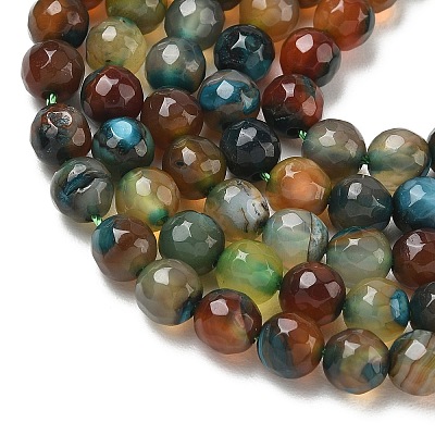 Natural Agate Beads Strands G-C082-A01-64-1