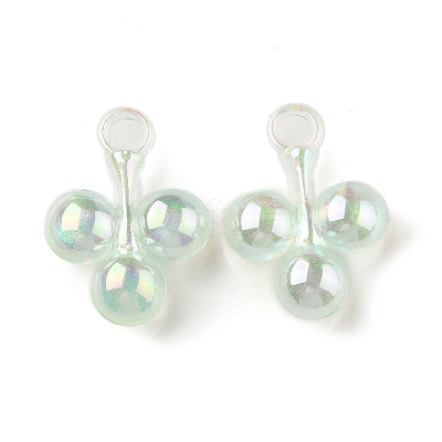 UV Plating Acrylic Pendants OACR-K005-20-1