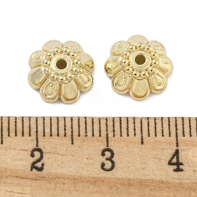 CCB Plastic Bead Caps CCB-L014-25G-1