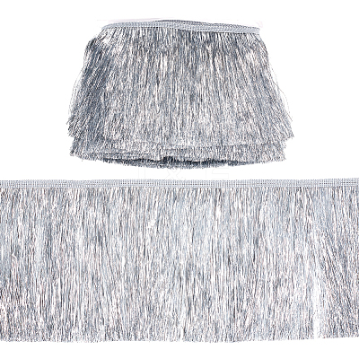 Polyester Fringe Trimmings OCOR-WH0086-09A-1